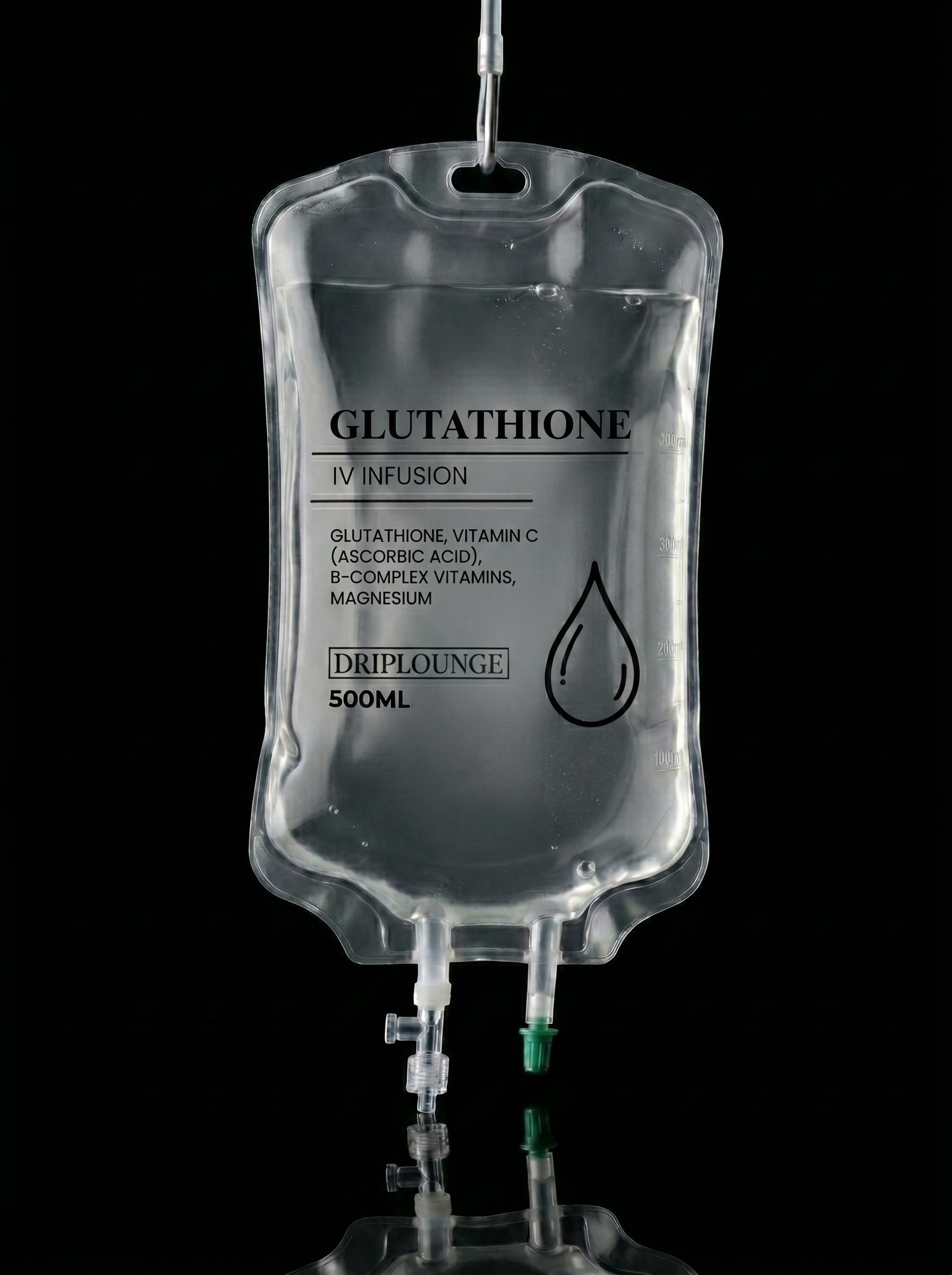 Glutathione IV infusion bag