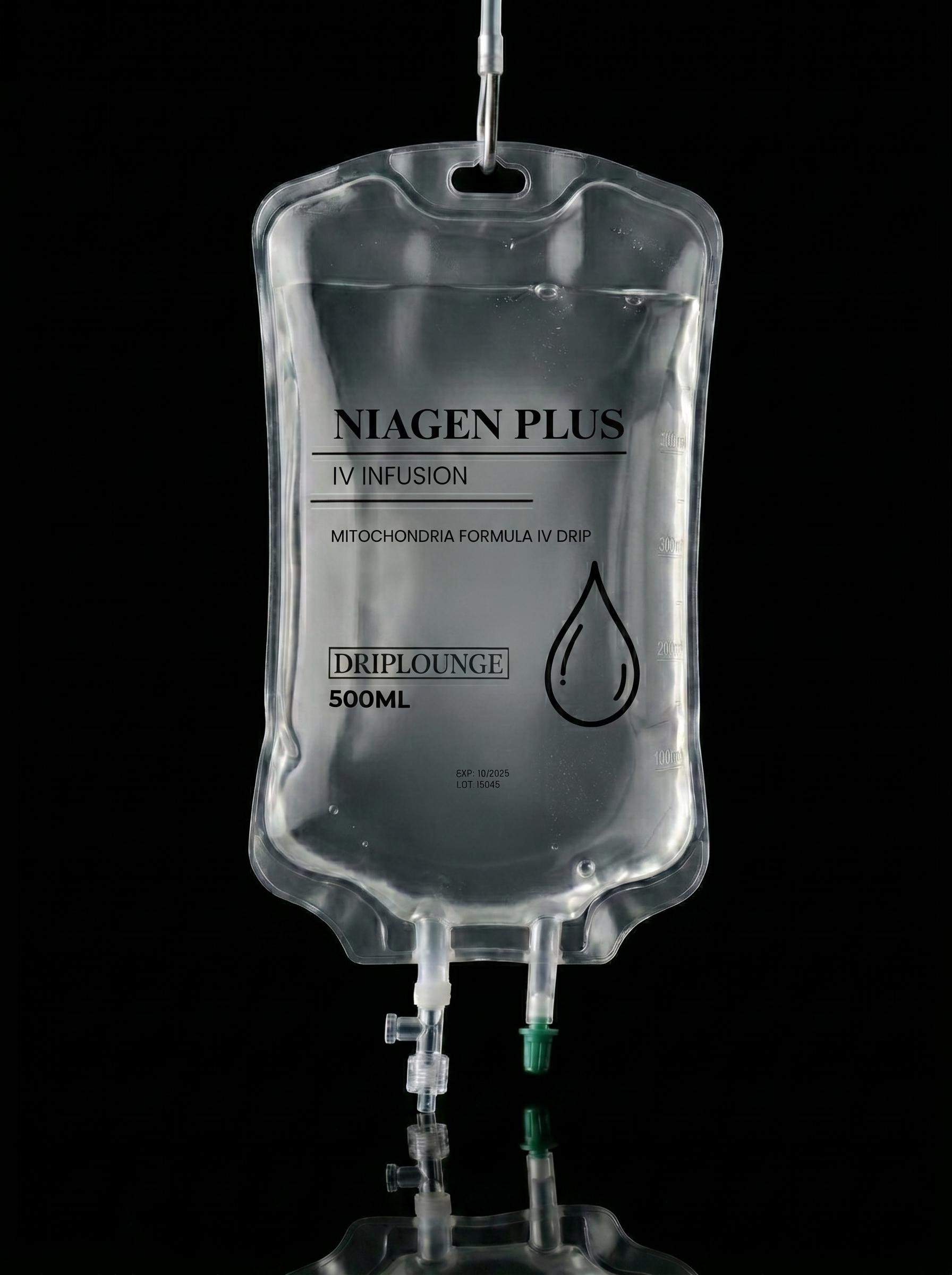 Niagen Plus IV infusion bag